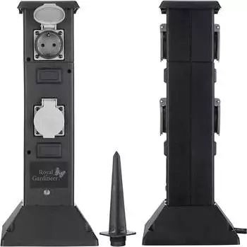 Royal Gardineer Smart garden tower 4 sockets voice commands