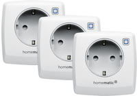 HOMEMATIC IP 3X 157337A0, HOMEMATIC IP HMIP PSM-2-3 - Schaltsteckdose,...