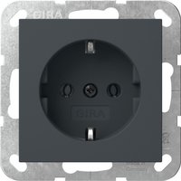 Gira 418828, Gira 418828 SCHUKO-Steckdose System 55 Anthrazit