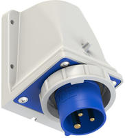 Cee-wandger&auml;testecker 16a, 3-polig, 230v Twist, Ip67 - Schraubklemmen Inkl.