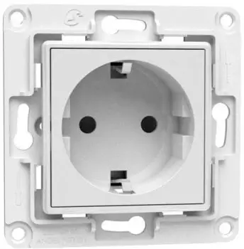 Shelly Wall Socket EU White (213332)