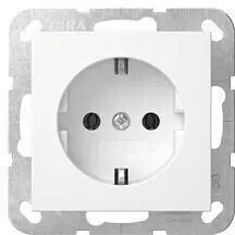 Gira SCHUKO System 55 reinwei&szlig;