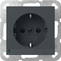 Gira SCHUKO-Steckdose 16 A 250 V~ mit LED-Orientierungsleuchte und Shutter