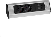 Bachmann 932.002, Bachmann Steckdosenleiste CASIA 2 932.002 | 2-fach...