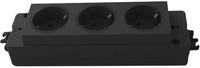 Evoline 159102000100, Evoline Express Typ 910 Steckdosenleiste 2x Steckdose, schwarz