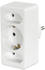 Hama Adapterstecker, 1x Euro, 2x Schuko, 3-fach