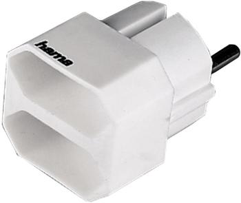 Hama Multistecker 2-fach wei&szlig; (108847)