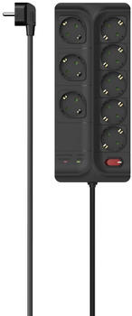 Hama Steckdosenleiste 8-fach 1,5 m schwarz (223162)