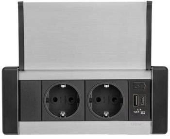 EVOline Steckdosenleiste silber (1459200-961-0001)