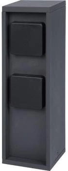 Bold Smart Lock 2-fach Gartensteckdose anthrazit ohne Kabel (10614)