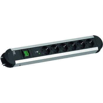 Bachmann 331015 Steckdosenleiste Aluminium 1St.