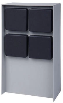 Bold Smart Lock 11098 4fach Hellgrau ohne Kabel