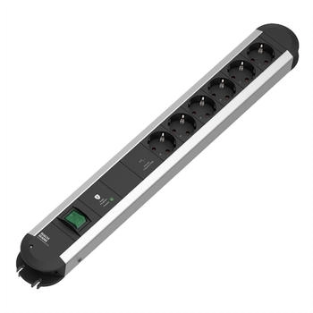 Bachmann 331075 Steckdosenleiste Aluminium 1St.