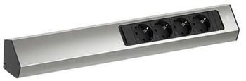 Bachmann CASIA Steckdosenleiste 2m Edelstahl-Optik 932.004