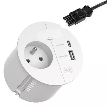 Bachmann Kabeldurchführung 1xUTE 1xUSB 938.304