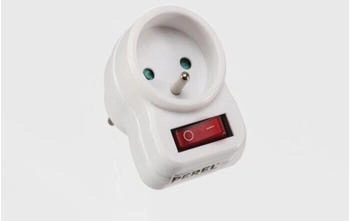 Perel 1-socket outlet with on/off switch 3500W