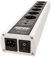 Supra Cables Netzleiste 6-Fach mit &Uuml;berspannungsschutz MD06-Eu/SP Switch