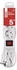 EMOS Steckdosenleiste P1325R 3-fach 5m 1,5mm² Schalter weiß (1922130508)