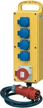 Mennekes EverGUM Steckdosenleiste 1 x CEE 16A 4 x Schuko 16A IP44 2m (70028)