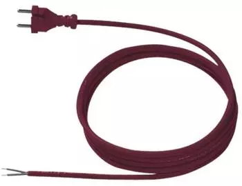 Bachmann Stromkabel H07RN-F 2x1,0 rot 5,0m (246.376)