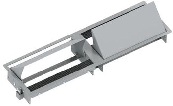Bachmann CONI DUO Einbaurahmen 6-fach, 2x 3-fach silbergrau RAL9006 (911.026)