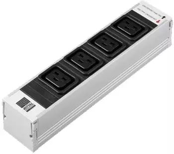 Rittal PSM Steckdosenmodul 4x C19 ohne Sicherung schwarz (7856230)