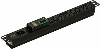 APC Easy Rack PDU, Metered, 1HE, 230V, 16A, 8 C13 Ausgänge (EPDU1016M)