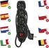 EMOS Steckdosenleiste PC1421R 4-fach 1,5m 1,5mm² Schalter schwarz (1922340151)