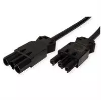 Bachmann Spiralkabel H05VV-F 3G1,5mm&yacute; L:0,3m bk ISV, W128998192 (L:0,3m bk ISV)