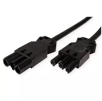 Bachmann Steckdosenleiste Spiralkabel H05VV-F 3G1,5mm&sup2; (CEE 7/3 CEE 7/4 CEE 7/5 3 m)