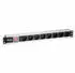 Equip Steckdosenleiste 1HE8fach Schukon. Alu Sch (8x CEE 7/3 1.80 m)