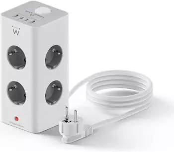 Ewent Steckdosenleiste EW3864 (8x 2 m)