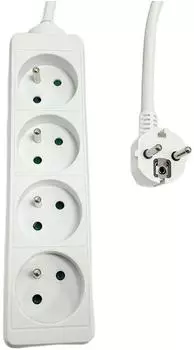 MicroConnect Steckdosenleiste 4-way Power Strip FR Type E (4x CEE 7/3 3 m)