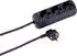 Vivanco Steckdosenleiste VVELSTR3USCHK ohne Kabel Schwarz 1 St. (3x CEE 7/3 5 m)