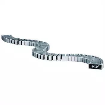 Bachmann Kabelschlange Flex II Kunststoff silber 1000mm (930.021)