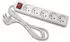 Perel Steckdosenleiste 5-fach mit Schalter, 1.5m Kabel (EB5S)