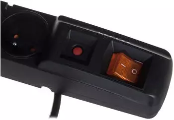 ACAR Steckdosenleiste S8 Verl&auml;ngerungskabel 8 AC-Ausg&auml;nge Indoor (CEE 7/5 1.50 m)