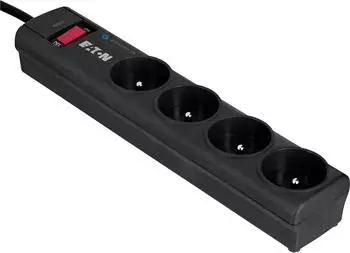 Eaton Steckdosenleiste PS4F Spannungsschutz 4 AC-Ausg&auml;nge 220 (4x CEE 7/5 1 m)
