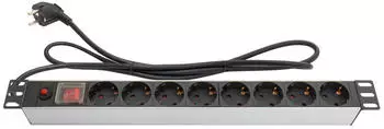 Good Connections Steckdosenleiste Verl&auml;ngerungsschnur (Rack (8x CEE 7/3 1.80 m)