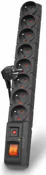 HSK Steckdosenleiste S8 8 AC-Ausgänge (8x CEE 7/5 5 m)