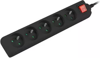 Lanberg Steckdosenleiste PS1-05E-0300-BK power extension 5 AC outlet(s) Indoor White (5x CEE 7/5 3 m)