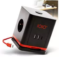Olympia Steckdosenw&uuml;rfel IOIO SW 1000, schwarz Multimedia-Technik Steckdosenleisten