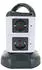 Schwaiger Steckdosenleiste Steckdosentower 7xSchuko+2x USB (7x CEE 7/3 USB-A 1.80 m)