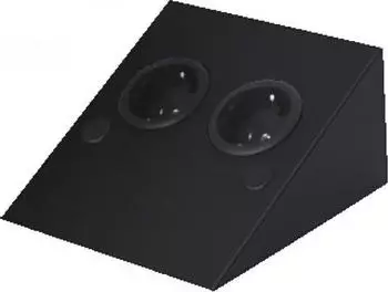 Thebo Steckdosenleiste Steckdosenelement ZETA 2f Steckdose schwarz 2m (2x 2 m)