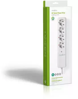 Nedis RFP410FWT Schaltbare Steckdosenleiste, 4-fach