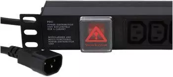 kenable PDU 12-fach C13 Horizontal Rack-Montage 10A 1,8m Kabel, C14 Eingang (007760)