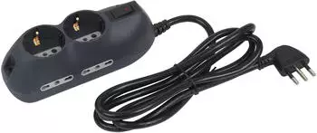 Bticino Slot6 Steckdosenleiste 6-fach 2200W 1,5m Kabel mit Schalter (3695GB)