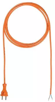 Bachmann Netzanschlussleitung H05BQ-F 2x1,0mm&sup2; 3m orange IP20 (244.875)