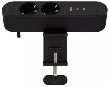 MicroConnect Steckdosenleiste Multi Desktop Power Socket 2 (2x CEE 7/3 USB-A USB-C 1.80 m)