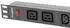 Lanberg PDU-02I1908I-0200-C20-BK PDU 1U 10 AC-Ausgänge 2xC19 8xC13 Einphasig Aluminium (PDU-02I1908I-0200-C20-BK)